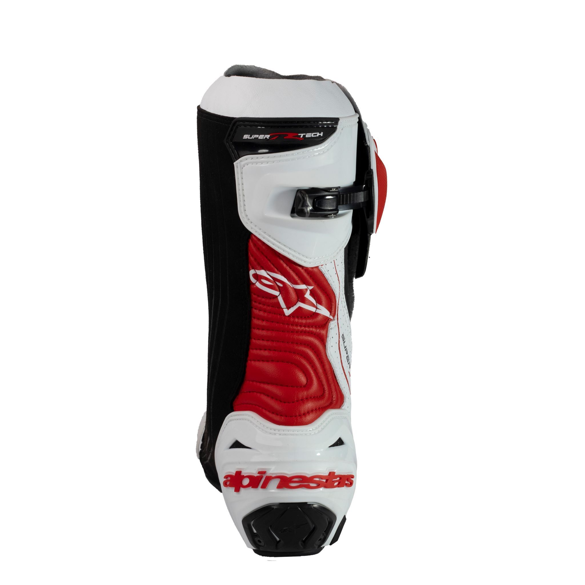 ALPINESTARS SUPERTECH R RIDERS BOOT White Red Vented